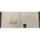 Donation of Autograph Book with Verse by Anne Frank