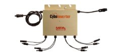 CyboInverter is a solar power Mini-Inverter possessing the key merits of both central inverters and microinverters.