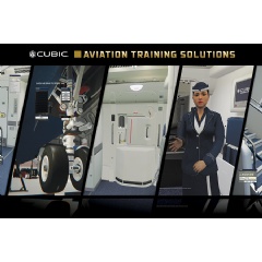 Cubic enhances immersive virtual aircraft training environments, customizable to a customers specific instructional procedures