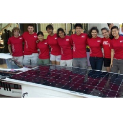 MITs Solar Electric Vehicle Team at Activities Midway in September, 2014 (Photo courtesy of the Solar Electric Vehicle Team.)
