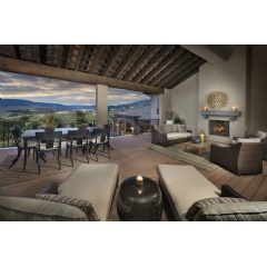 The Umbria, one of Celebrity Custom Homes newest model homes at Pradera in Douglas County, Colorado.