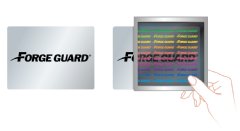 Utilizing innovative Fujifilm technology, FORGE GUARD security labels are hidden full-color images revealed with a proprietary viewer.