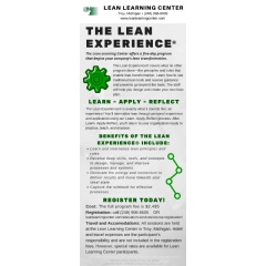 The Lean Experience Course