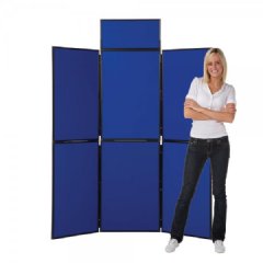 Folding display boards cost less when you go direct to a manufacturer like Panel Warehouse.