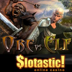 New Hobbit-inspired Orc vs Elf slot game at Slotastic! Casino
