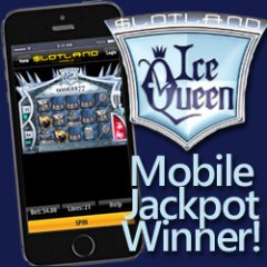 Slotlands last jackpot winner won playing on his cell phone in bed.