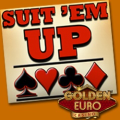 Suit Em Up Blackjack now at Golden Euro Casino.