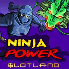 New Ninja Power real money online slot game at Slotland.eu