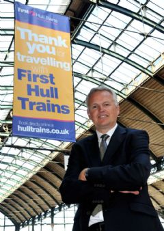 Will Dunnett, MD of First Hull Trains