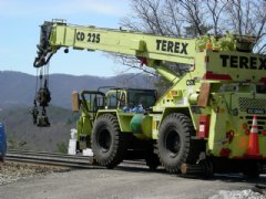 Terex with OEM accessories / hydrostatic-powered, hybrid system and all-electric solutions.