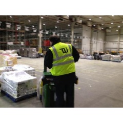 TWI personnel at our newest facility in Germany prepare material for distribution to customers throughout Europe.