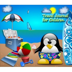 Book Cover for Travel Journal for Children