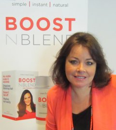 Boost n Blend creator and managing director Bambi Staveley