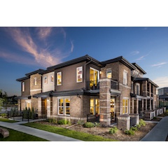 Godden|Sudik Architects earned 6 awards overall, including 4 Design of the Year awards, at the Denver MAME 2016 Awards, presented October 1, 2016. Pictured is Caley Ponds, Winner of Attached Home of the Year.