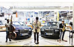 Gregory Porter Performs On The Rolls-Royce Production Line