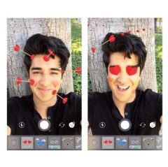 Instagram new face filter