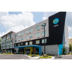 With more than 425 hotels in various stages of development, Tru by Hilton has achieved the fastest-growing pipeline in the history of the hospitality industry. Credit: Tru by Hilton.