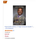 Chris Robinsons From Drift to Drive Hits #1 New Release on Amazon in Motivational Books