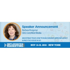 Influencer Marketing Days Speaker Barbara Rozgonyi is a digital transformation expert.