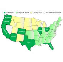 Climate-based mold lab report now available in the Northeast, Southeast, South, and Ohio Valley (Central) regions.