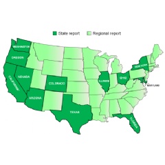 Mold testing lab report for New York and Maryland provides enhanced insights based on zip code and local climate