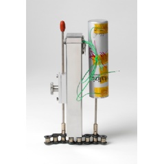 The new, highly precise miniature logger records detailed temperature profiles of monoblock processes.
