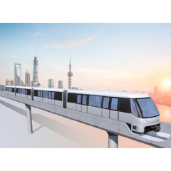 The new urban APM system will extend Shanghai Metro Line 8 to Shanghais Pujiangzhen district
