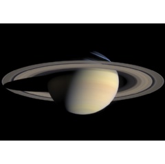Results from Sandia National Laboratories’ Z machine provides hard data for an 85-year-old theory that could correct mistaken estimates of the planet Saturn’s age. (Image Credit: NASA/JPL/Space Science Institute)