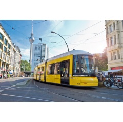 In 2017, a total of 142 BOMBARDIER FLEXITY trams will be in service in Berlin