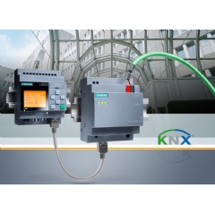 The Logo! communications module CMK2000 enables the latest Logo! 8 logic module series from Siemens to be integrated into the KNX building system bus.