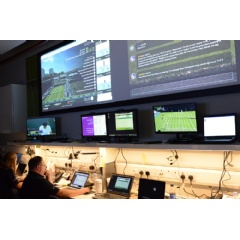 IBM and The All England Lawn Tennis Club unveil new innovations to serve insights to Wimbledon fans worldwide. (Credit: Jay Dykes. All rights reserved.)