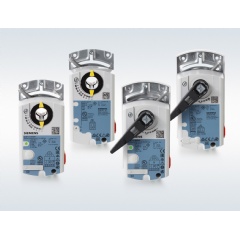 The Siemens Building Technologies Division has added new models and features to its line of OpenAir damper actuators. The new communicating air damper and ball valve actuators with torques of 5 and 10 Nm communicate via Modbus RTU.