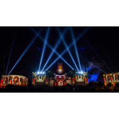 Wonderful World of Animation is a new nighttime projection show debuting at Disneys Hollywood Studios in Lake Buena Vista, Fla., May 1, 2019. (David Roark, photographer)