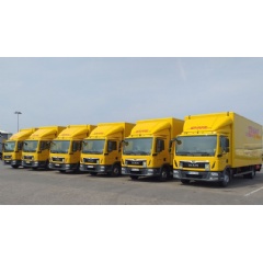 In line with DHL’s environmentally friendly GoGreen program, 15 of the 30 trucks are equipped with rooftop solar system developed by DHL’s start-up TRAILAR.