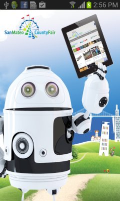 The San Mateo County Fair has Launched an App available for FREE on the Fair’s website, Apple App Store, and Google Play. (App screenshot)