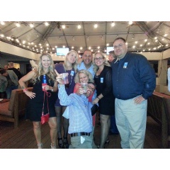 Divers Direct Store Managers: Kelly Rabe, Terry Schaefer, Hadriam Vega, Brenda Kiffmeyer, Spencer Jackson, (retired) President Trish Gonzalez, and Store Manager Jay Little.