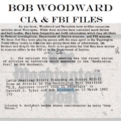 Bob Woodward, CIA and FBI File