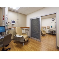 Good design can dampen noise and create a healing environment that is less stressful and more restful for patients.
