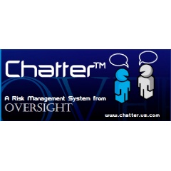 Chatter - Web based software for security risk management designed by Oversight