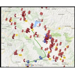 Security Events in Kashmir, India.