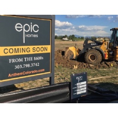 Epic Homes breaks ground on new home collection in Broomfield, Colorado’s popular Anthem community. Pre-sales on Epic’s Anthem Highlands enclave start on June 10th.