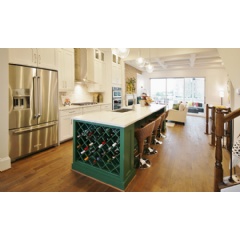 With model merchandising by Lita Dirks & Co., Parkwood Homes wins in two categories with their Worthington model home (interior shown here).