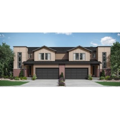 The Steele plan, shown here, features 1,823 sq ft of living space, including 3 bedrooms with a loft space, or buyers may choose a fourth bedroom or study.