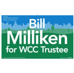 Bill Milliken - Yard Sign