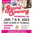 Daiso Japan to Open Third Canada Store in Richmond BC