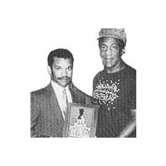 Barry Beckham with Bill Cosby