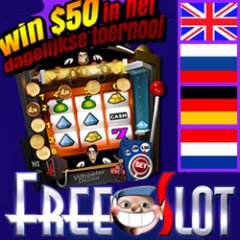 Free slot game tournaments with cash prizes now in English, Dutch and Russian.