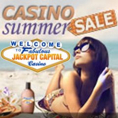 Jackpot Capital $130,000 Casino Bonus Summer Sale