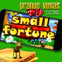 Small Fortune mobile slot game at Grande Vegas Mobile Casino