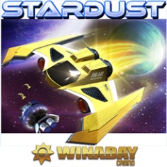 New Stardust slot game at WinADay Casino includes pick me bonus game.